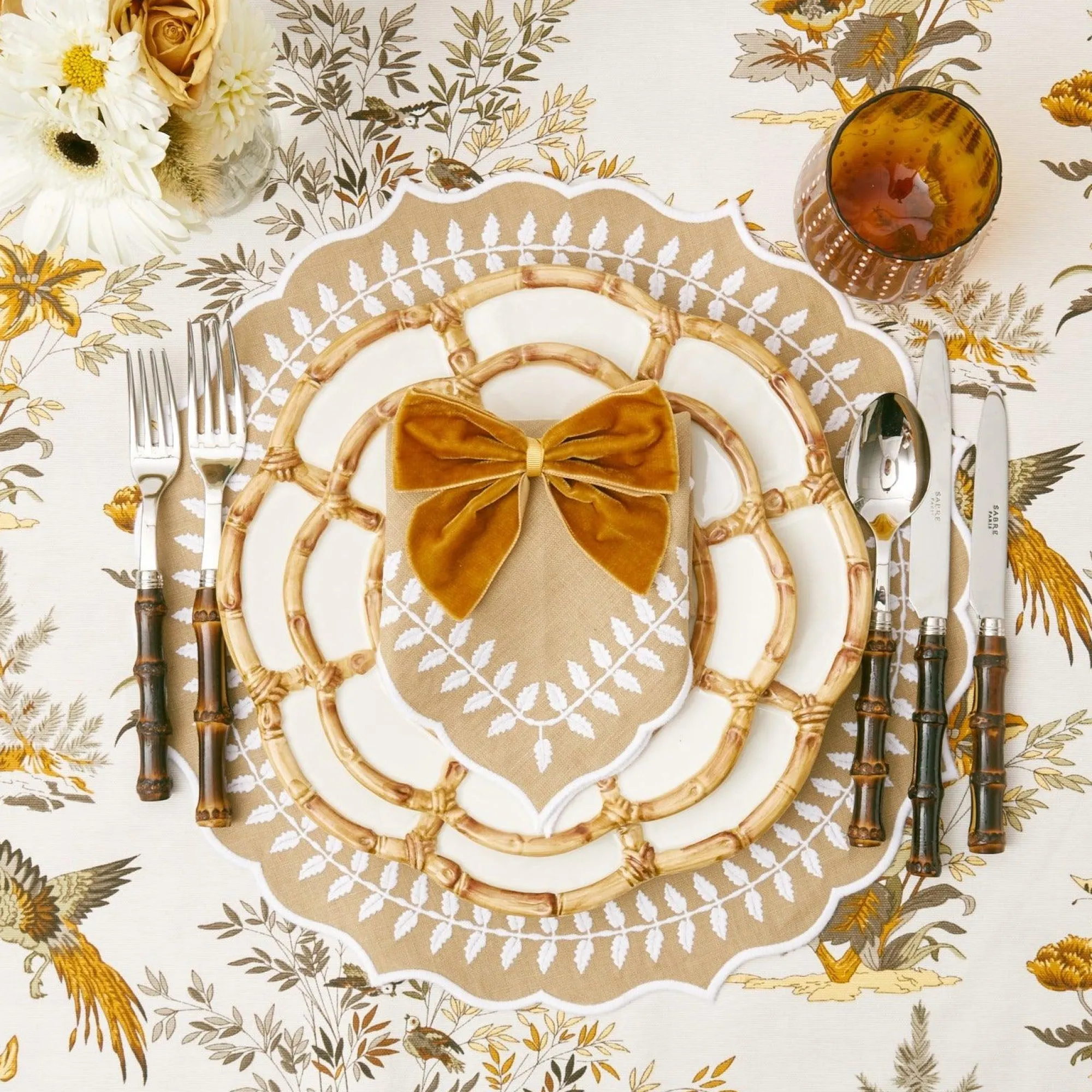 Natural Laurel Placemats (Set Of 4)|Mrs. Alice Outlet