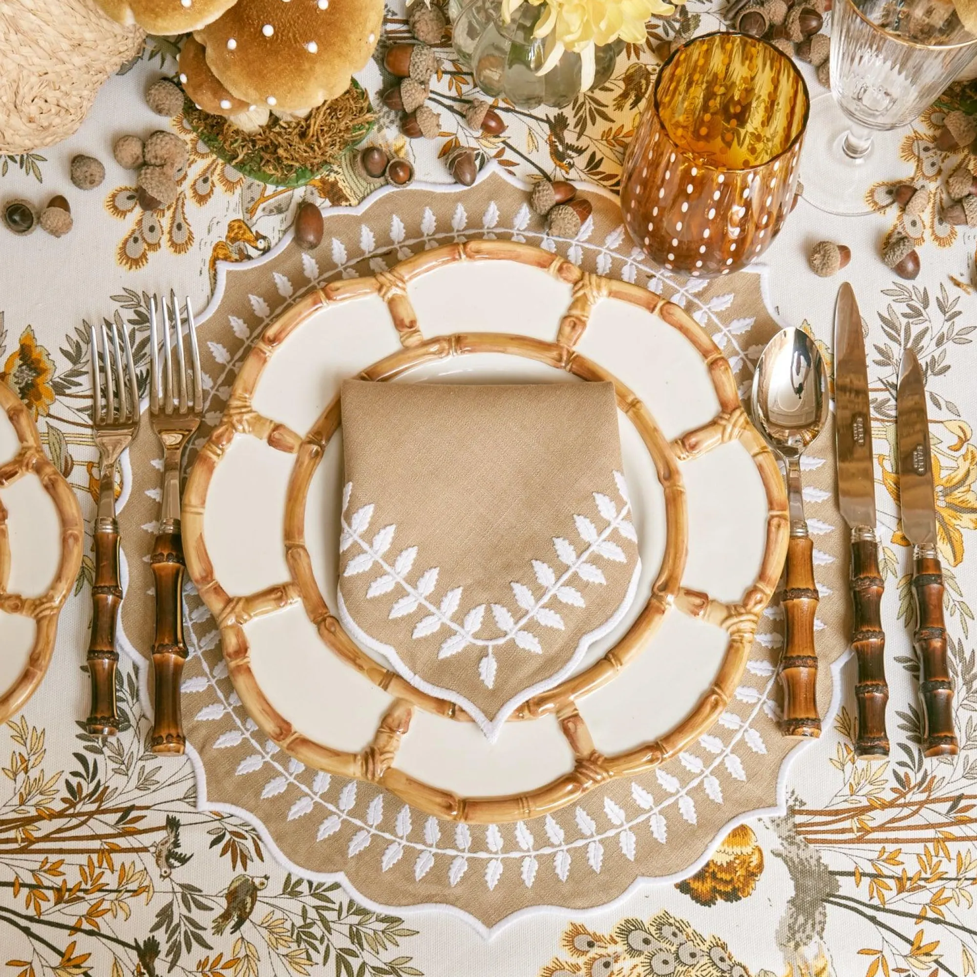 Natural Laurel Placemats (Set Of 4)|Mrs. Alice Outlet