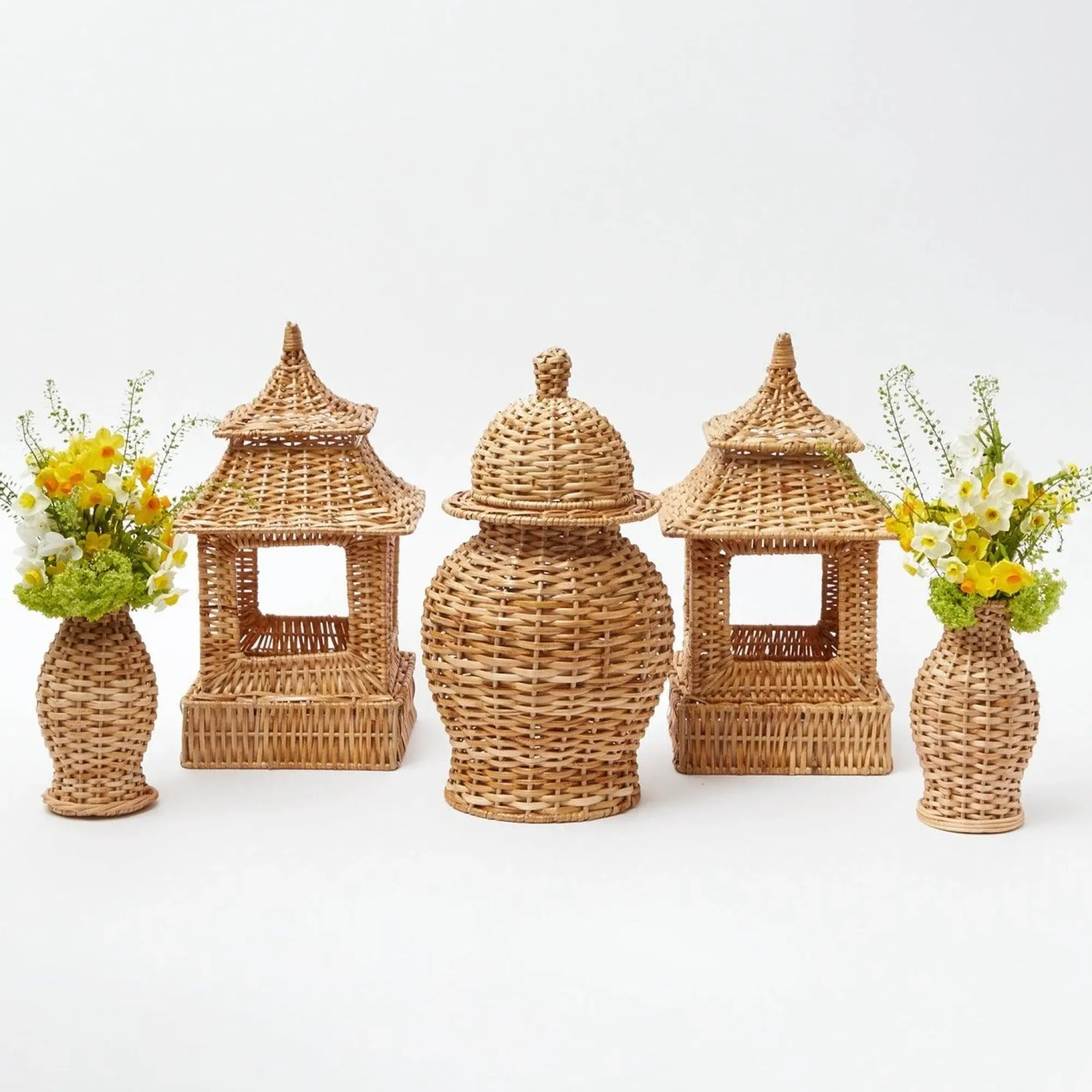 Natural Rattan Decoration Set|Mrs. Alice Online