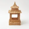 Natural Rattan Pagoda Lantern|Mrs. Alice Discount