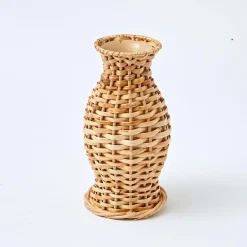 Natural Rattan Vase (Set Of 3)|Mrs. Alice
