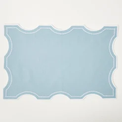 Octavia Blue Tray Liner|Mrs. Alice Clearance