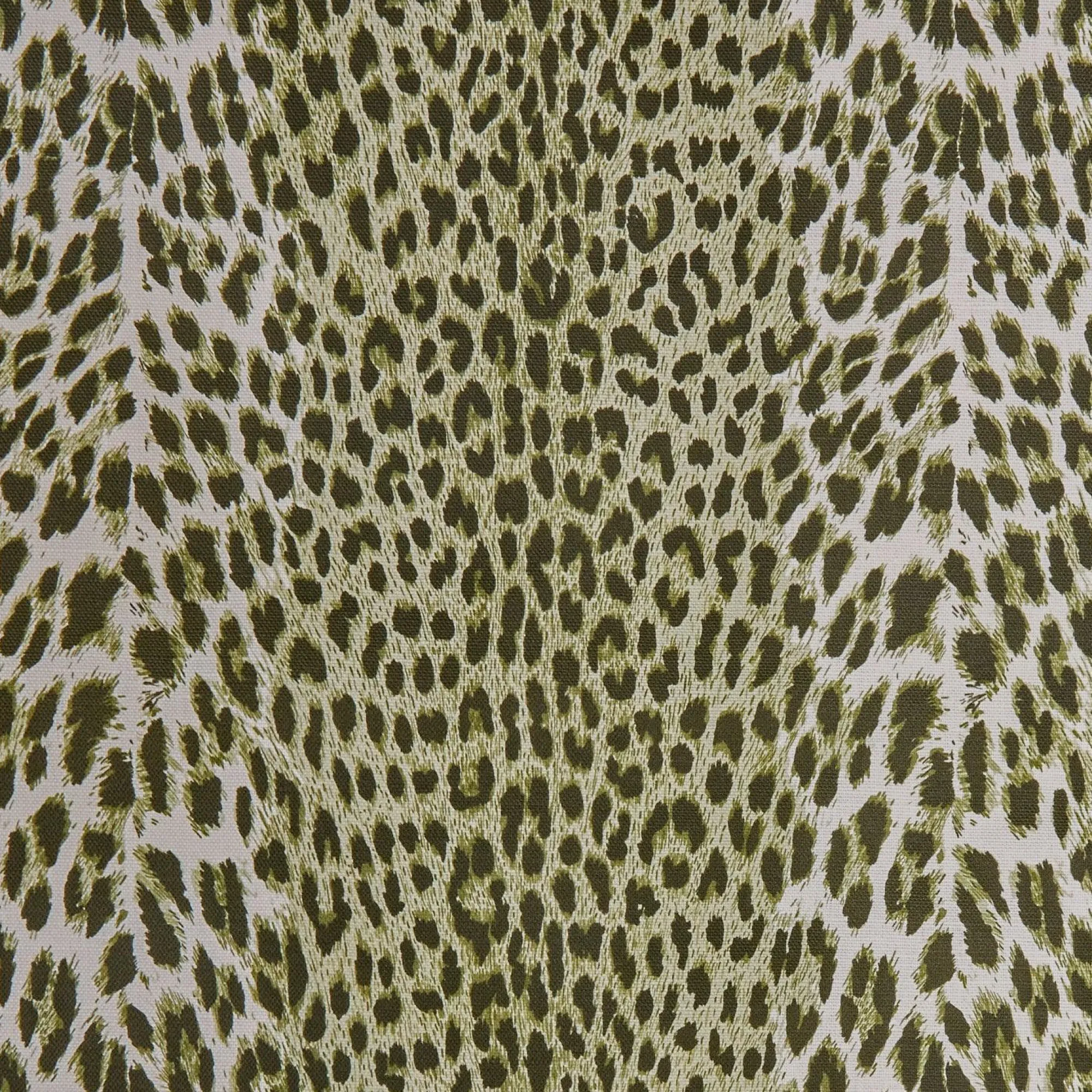 Olive Green Leopard Fabric|Mrs. Alice