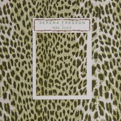 Olive Green Leopard Fabric|Mrs. Alice