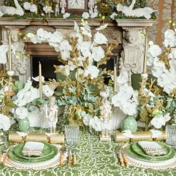 Olive Pheasant Tablecloth|Mrs. Alice Outlet