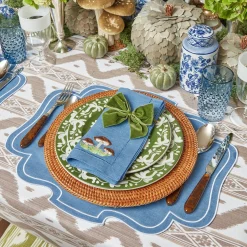 Olive Valencia Dinner Plate|Mrs. Alice New