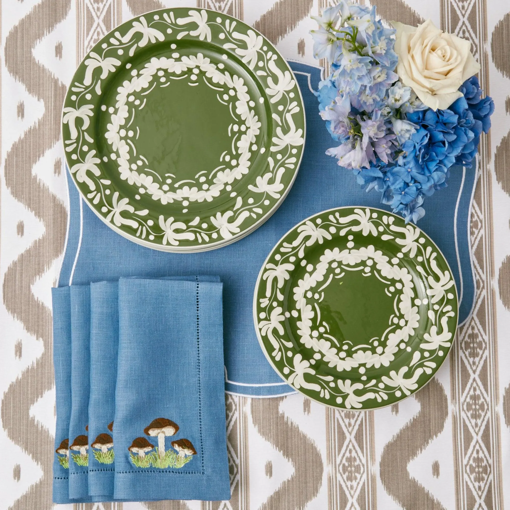 Olive Valencia Starter Plate (Set Of 4)|Mrs. Alice Outlet