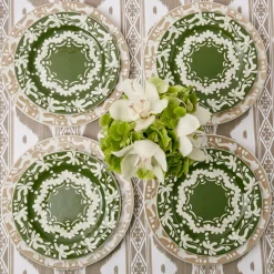 Olive Valencia Starter Plate (Set Of 4)|Mrs. Alice Discount