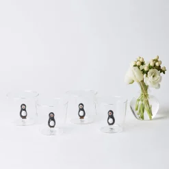 Penguin Water Glasses (Set Of 4)|Mrs. Alice Best