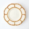Petal Bamboo Ceramic Dinner Plate|Mrs. Alice Best