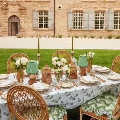 Petal Bamboo Ceramic Dinner Plate|Mrs. Alice Best