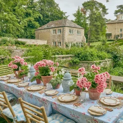 Petal Bamboo Ceramic Dinner Plate (Set Of 4)|Mrs. Alice