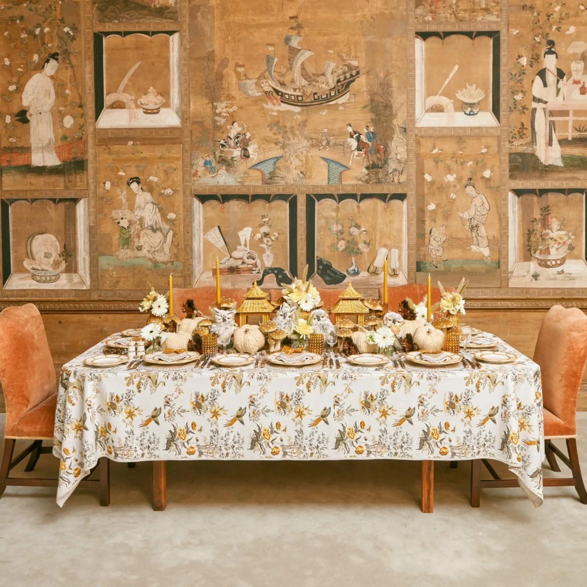 Petal Bamboo Starter Plate (Set Of 4)|Mrs. Alice Best