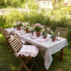 Pink Applique Napkins (Set Of 4)|Mrs. Alice Discount