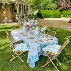 Pink Applique Placemats (Set Of 4)|Mrs. Alice Discount