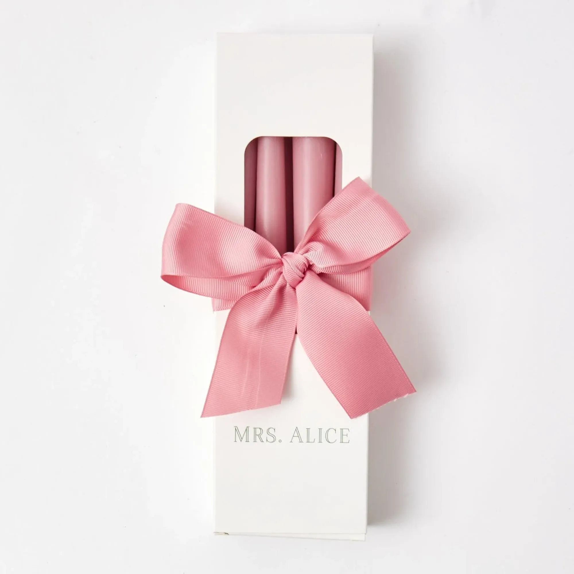 Pink Candles (Set Of 8)|Mrs. Alice Online