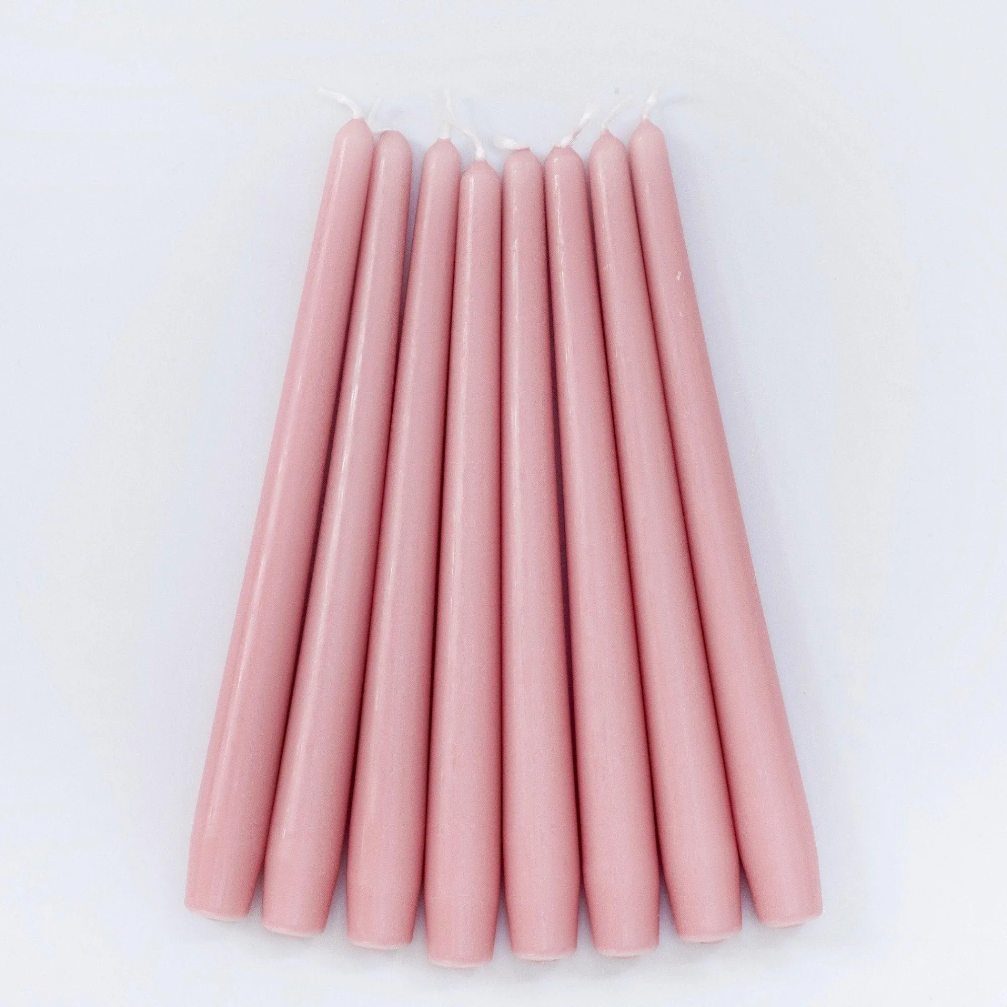 Pink Candles (Set Of 8)|Mrs. Alice Online
