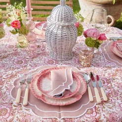 Pink Capri Lettuce Starter Plate|Mrs. Alice New