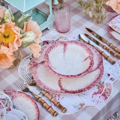 Pink Gingham Tablecloth|Mrs. Alice Clearance