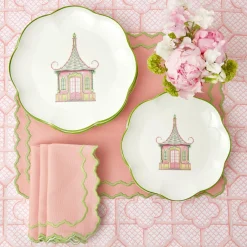 Pink Penelope Napkins (Set Of 4)|Mrs. Alice Online