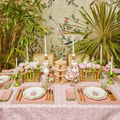 Pink Penelope Placemats (Set Of 4)|Mrs. Alice Sale