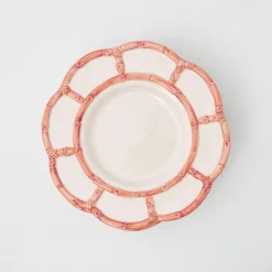 Pink Petal Bamboo Dinner Plates (Set Of 4)|Mrs. Alice Sale