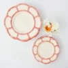 Pink Petal Bamboo Starter Plate|Mrs. Alice Online