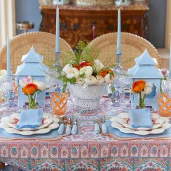 Powder Blue Pagoda Lantern|Mrs. Alice New