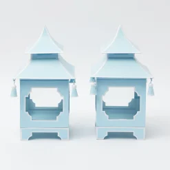 Powder Blue Pagoda Lantern|Mrs. Alice New