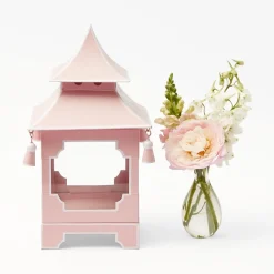 Powder Pink Pagoda Lantern|Mrs. Alice Sale