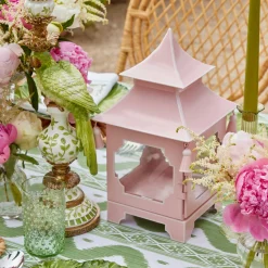 Powder Pink Pagoda Lantern|Mrs. Alice Sale