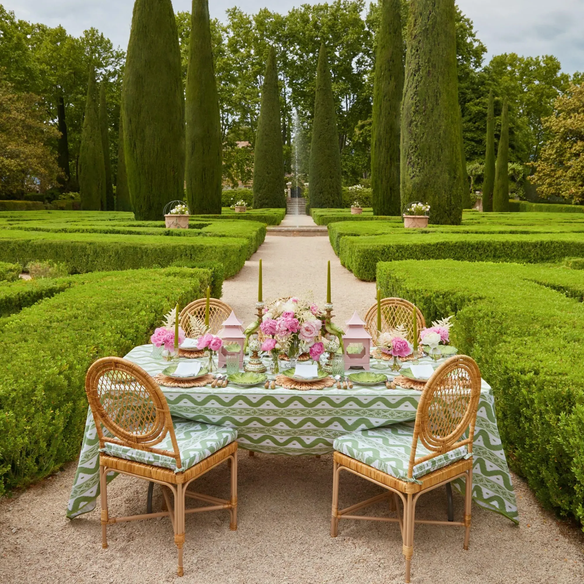 Powder Pink Pagoda Lantern|Mrs. Alice Sale