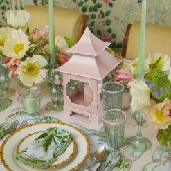 Powder Pink Pagoda Lantern|Mrs. Alice Sale