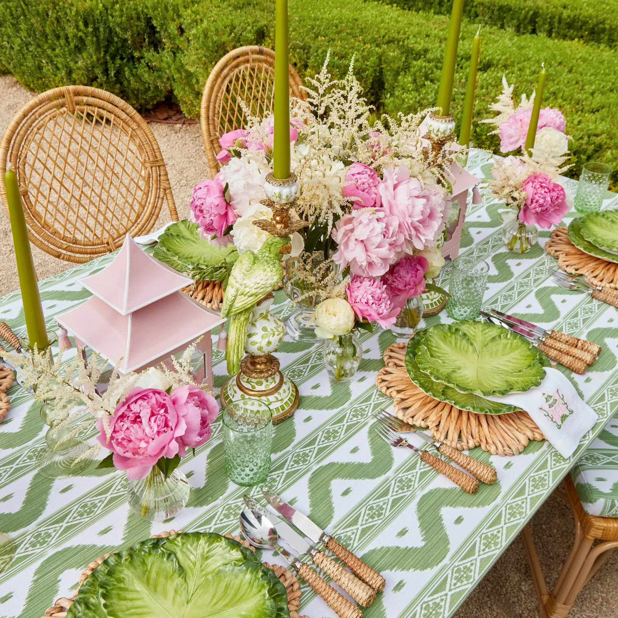 Powder Pink Pagoda Lantern|Mrs. Alice Best