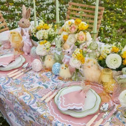 Rattan Bunny Napkin Rings (Set Of 4)|Mrs. Alice Online