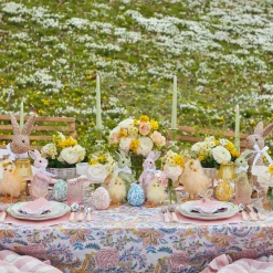 Rattan Bunny Napkin Rings (Set Of 4)|Mrs. Alice Online