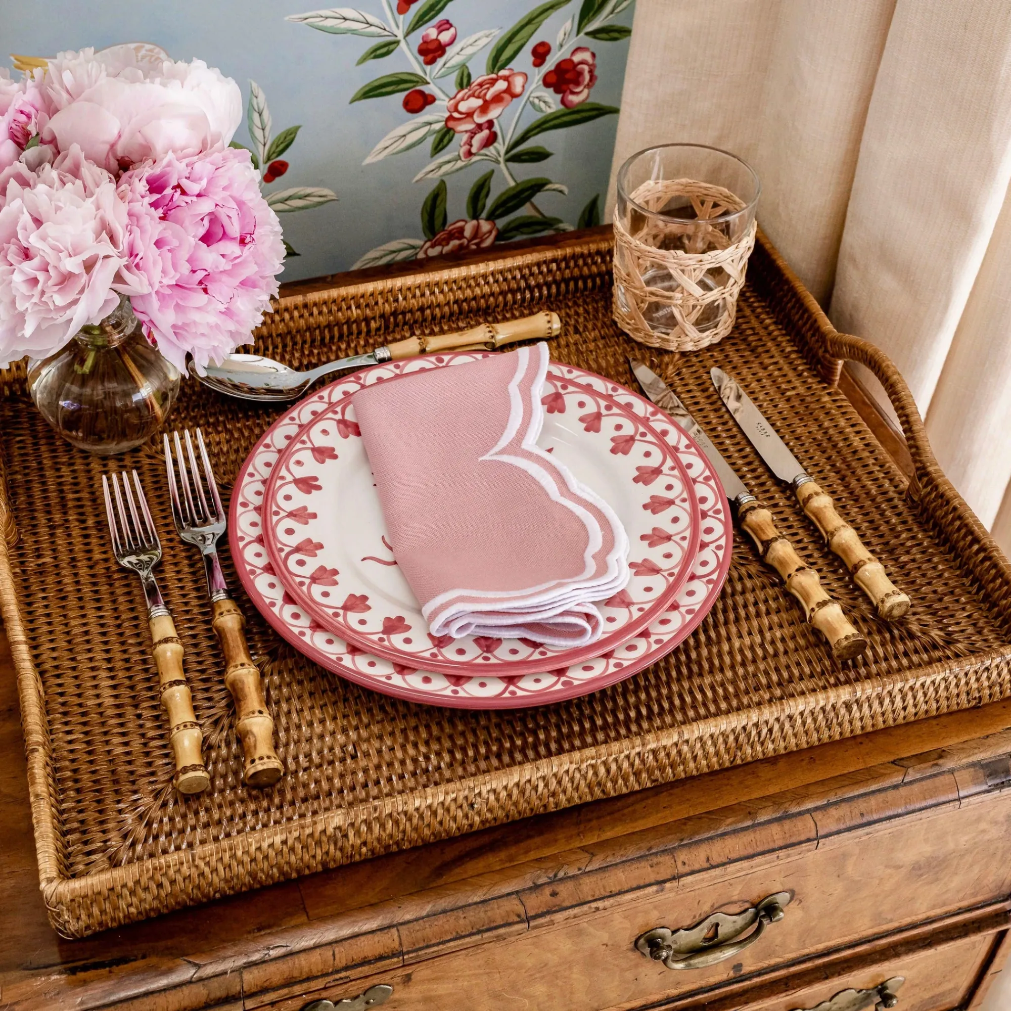 Rattan Tray|Mrs. Alice Hot