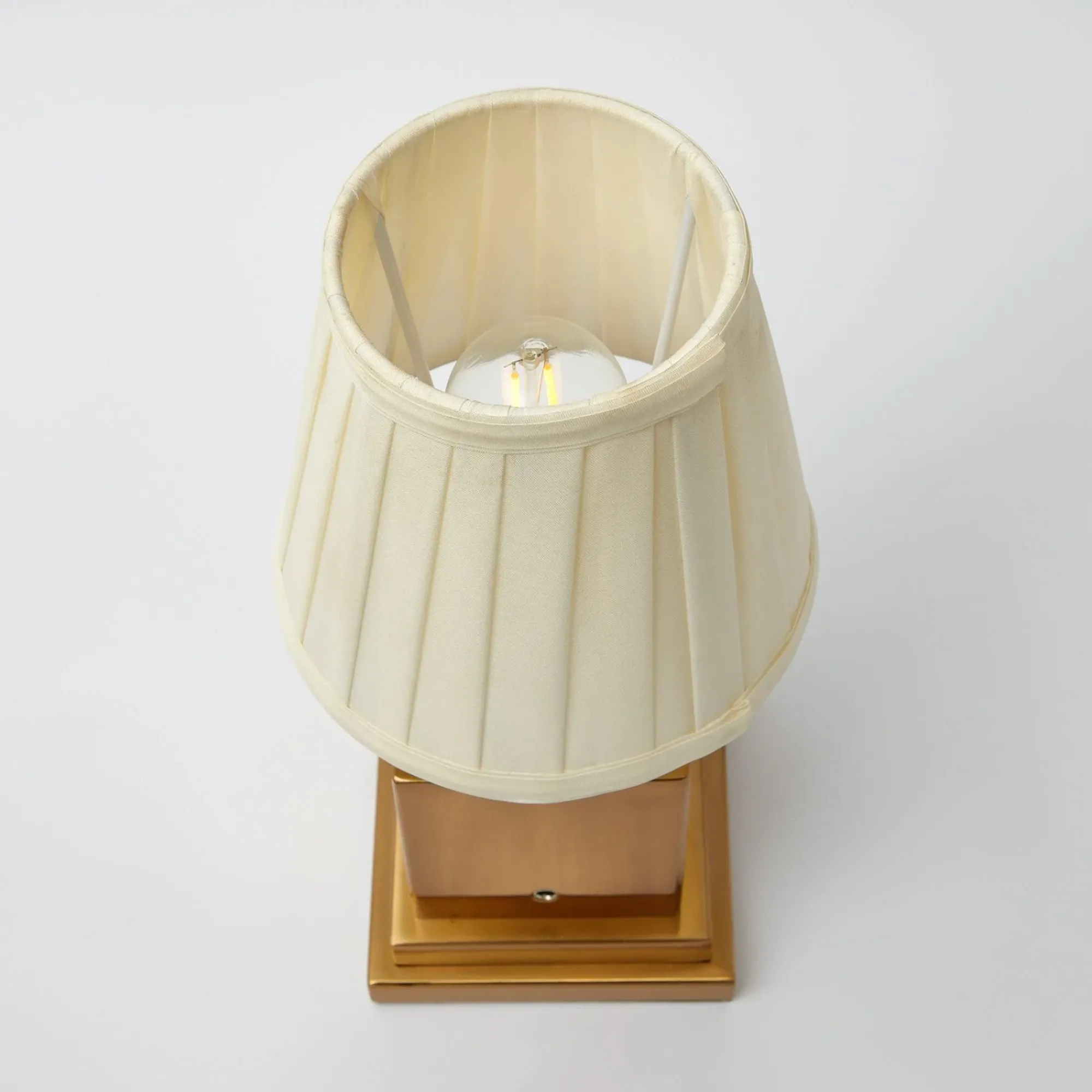 Rechargeable Table Lamp & Shade|Mrs. Alice Clearance
