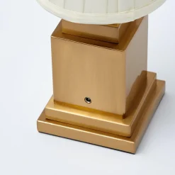 Rechargeable Table Lamp & Shade|Mrs. Alice Clearance