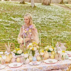 Rose Pink Hobnail Water Glasses & Jug Set|Mrs. Alice Sale
