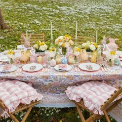 Scalloped Easter Dinner & Starter Plate (Set Of 8)|Mrs. Alice Outlet