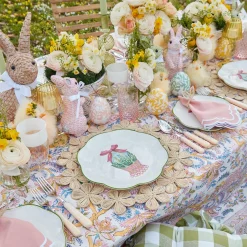 Scalloped Easter Dinner Plate|Mrs. Alice Clearance