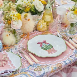 Scalloped Easter Dinner Plate (Set Of 4)|Mrs. Alice Hot