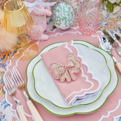 Scalloped Easter Starter Plates (Set Of 4)|Mrs. Alice Clearance