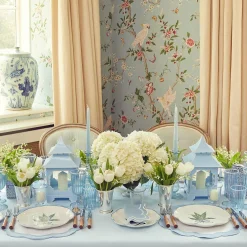 Scalloped Lily Of The Valley Starter Plate (Set Of 4)|Mrs. Alice Discount