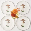 Scalloped Mushroom Dinner Plate (Set Of 4)|Mrs. Alice New