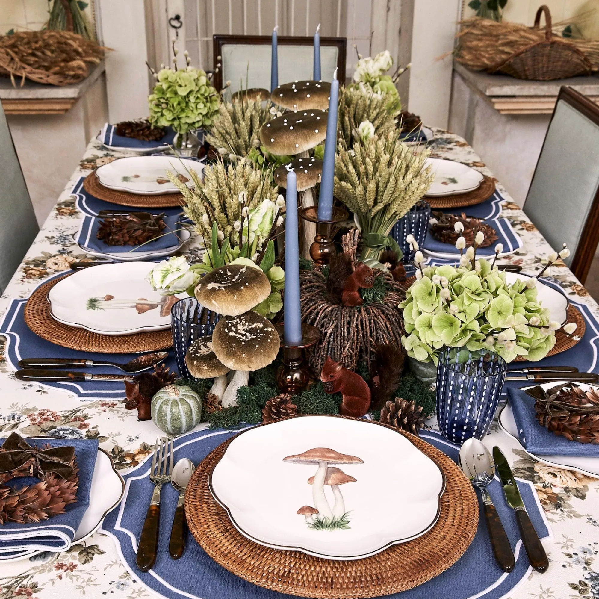 Scalloped Mushroom Dinner Plate (Set Of 4)|Mrs. Alice Discount