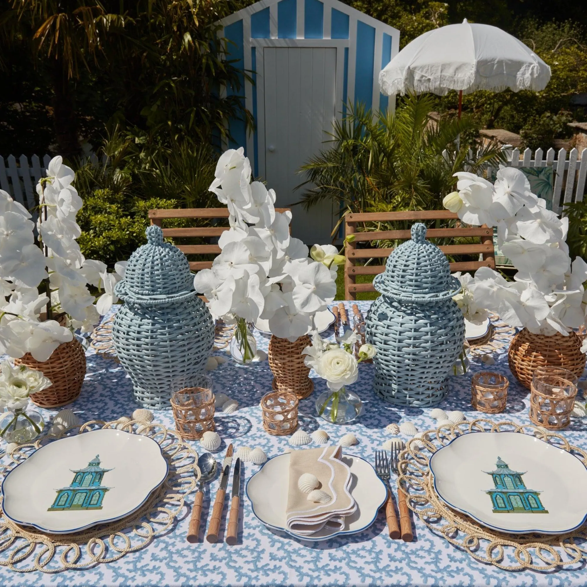 Scalloped Pagoda Dinner Plate (Set Of 4)|Mrs. Alice Online