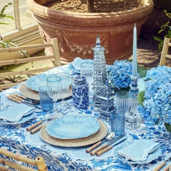 Serena Cornflower Blue Placemats (Set Of 4)|Mrs. Alice Outlet