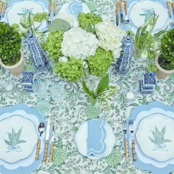 Serena Green Tablecloth|Mrs. Alice Clearance